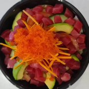 Raw Tuna Avocado Salad