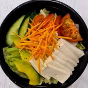 Tofu Avocado Salad